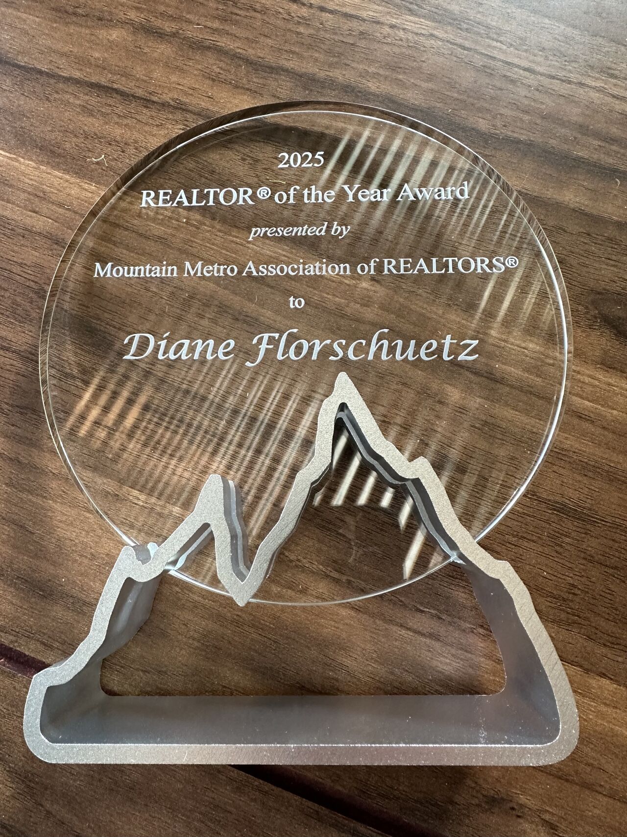 2025 Realtor of the Year Award