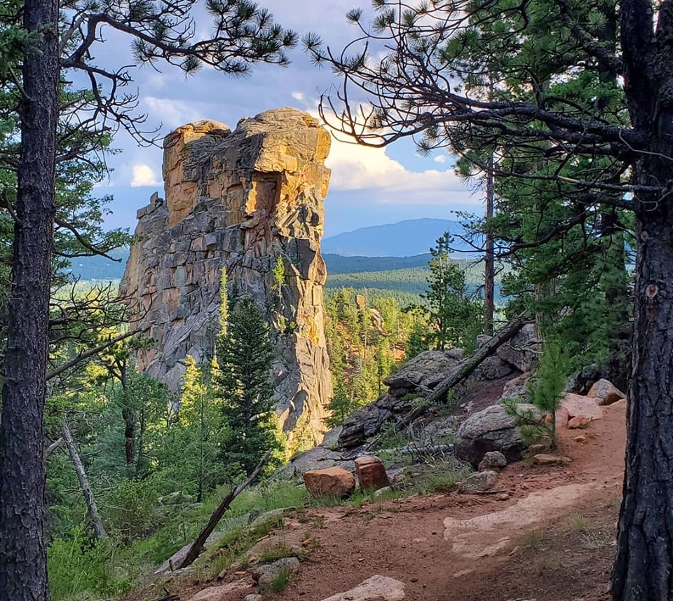 Colorado mountain landscape